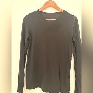 Black long sleeve by Everlane